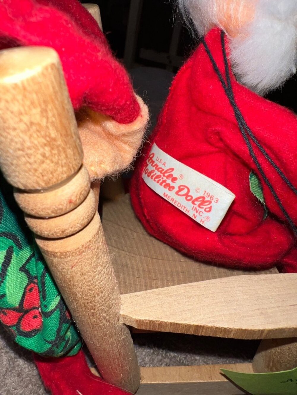 Annalee Mobilitee Vintage Santa Mrs. Claus Dolls 1963 Retired Original Tag EUC - Picture 10 of 11